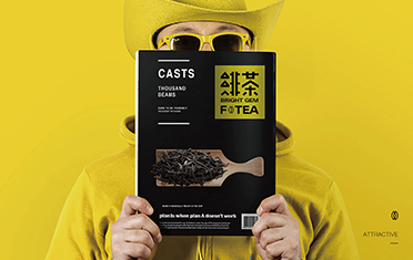 泰安绯茶品牌设计